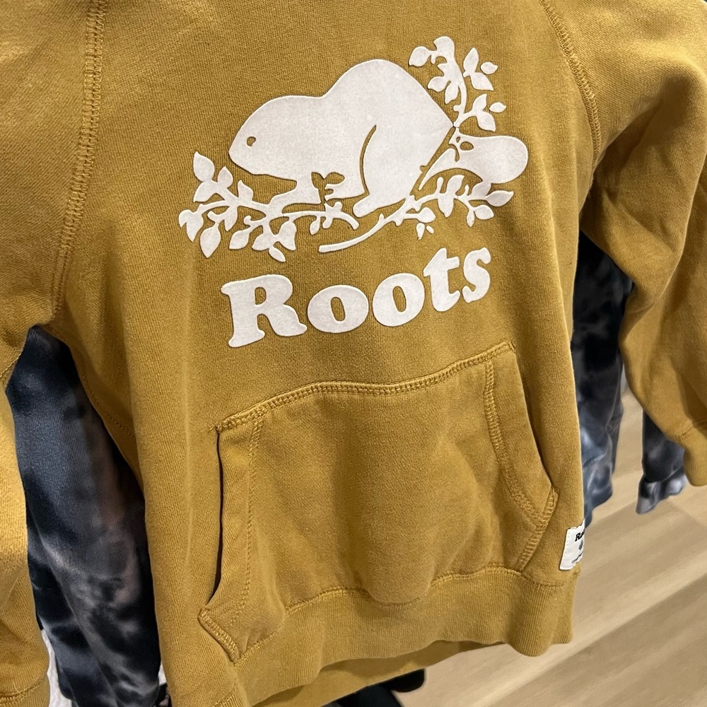 Roots Kids Golden Brown Sweatshirt